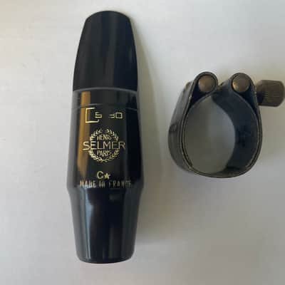 Near Mint Vintage Selmer S80 C* Alto Saxophone Mouthpiece with Rovner 1RL Ligature image 2