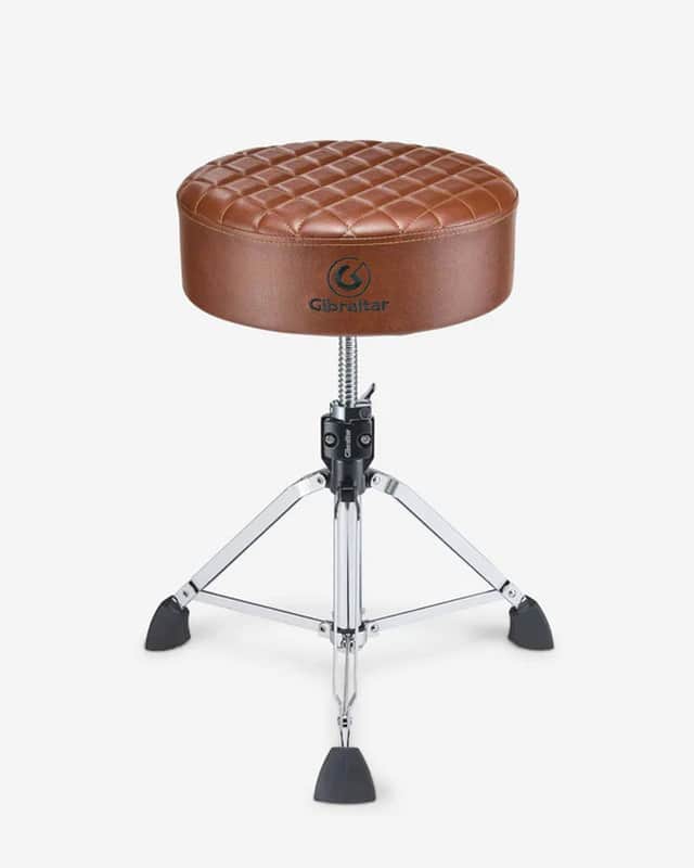 Gibraltar 9808RS-BR Limited Edition 15" Drum Throne, Chestnut image 1