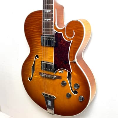 Gibson Custom Tal Farlow Archtop 1997 - Flame Maple Burst image 4