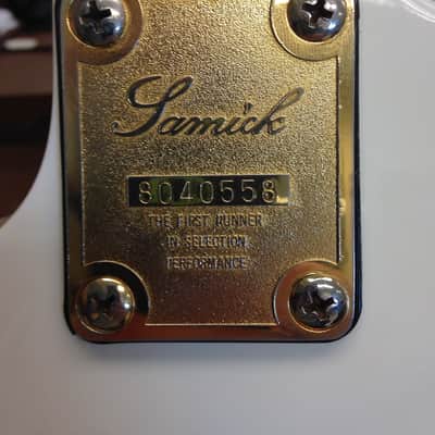 Samick Floyd Rose Aged Polar White image 4