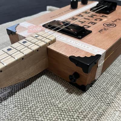 Cigar Box Guitar, 3-String Electric, ALR HT image 4