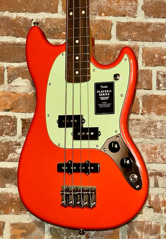 NEW Fender Player II Mustang Bass PJ - Rallye Orange, In Stock and Ships Fast! Support Indie and Buy Here! image 1