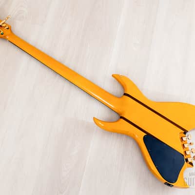 1991 BC Rich Bich 8-String Vintage Neck Through Bass Natural w/ Case, Japan NJ image 13