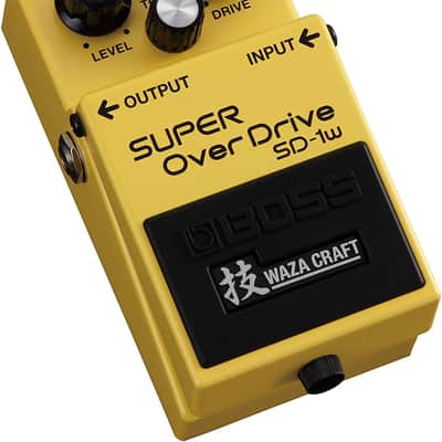 Boss SD-1W Waza Craft Super Overdrive w/ Instrument Cable image 3