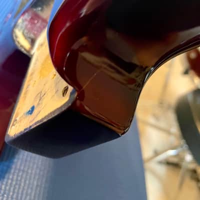 Fender Stratocaster Body with Floyd Rose Style Bridge Included 2001 - Midnight Wine image 17