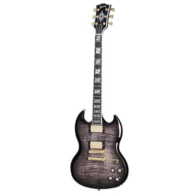 Gibson SG Supreme Translucent Ebony Burst - Double Cut Models image 1