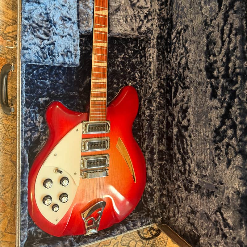 Rickenbacker 370 Left-Handed 2008 - Strawberry Glo