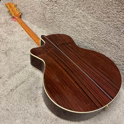 Godin Connaisseur MJ NAT RW All Solid Spruce & Rosewood w/ Case image 7