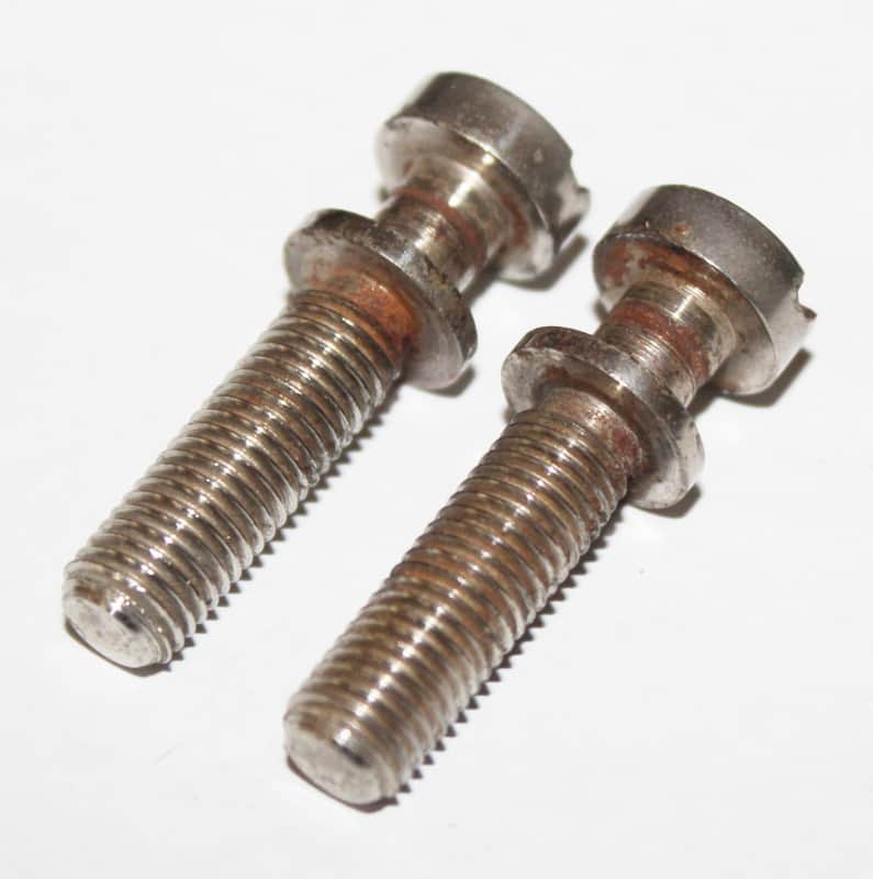Vintage 1950's Gibson Nickel Tailpiece Long Studs 1 and 1/2" 1957 1958 1959 1960 1961 ES Les Paul image 1