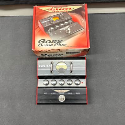 Ashdown Drive Plus Bass Distortion Pedal 2010s - Black image 1