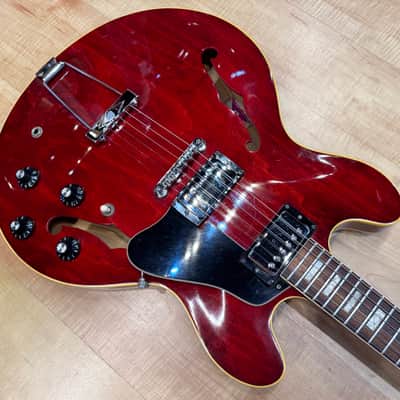 Gibson ES-335 TD 1974 Semi-Hollow Body Electric Guitar Cherry Stain - All Original with Original Case image 6