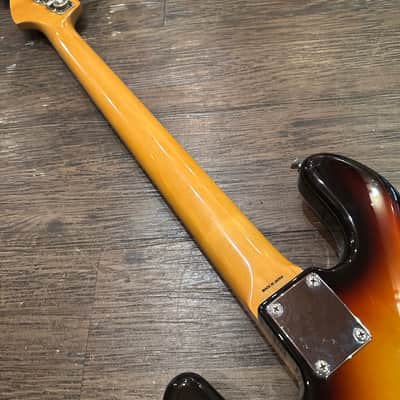 Fender Japan Precision Bass MIJ 2017 Electric Bass - Sunburst image 8