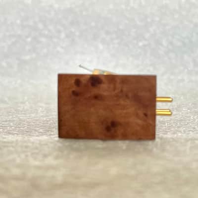 Denon DL-103 LCII Cartridge in Germany made Stanley Engineering Carpathian Elm wood body Lead Shot/Epoxy Potting image 5