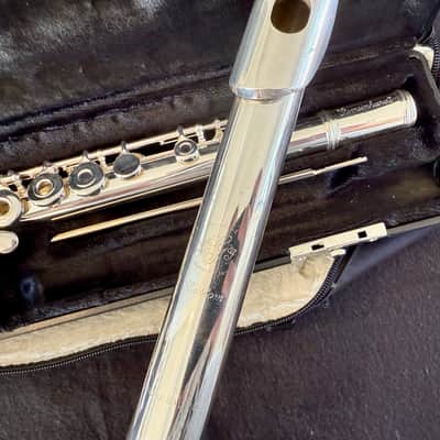 Gemeinhardt 3OSB Solid Silver Semi-Professional Flute - Custom J Head, Open Hole, Offset G, B Foot - Just Serviced! Excellent! image 7