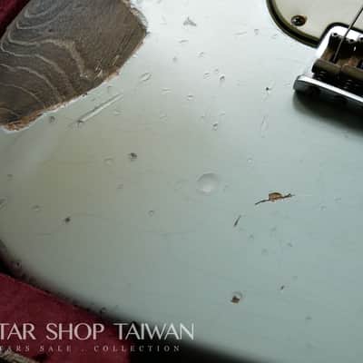 Fender Custom Shop John Cruz 1959 Hardtail Stratocaster Heavy Relic-Sonic Blue image 10