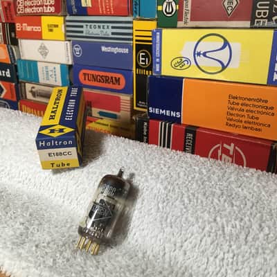1 x NOS Philips Amperex⊿ Holland NL E188CC 7308 ~Premium LowNoise E88CC/6922/CCa ~ Transparent Detail Holographic Sound Rich Warm Dutch House Vocals Lively Response image 2