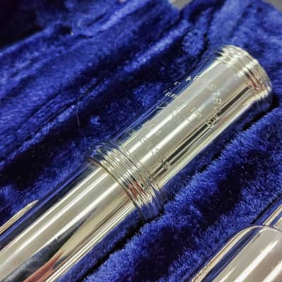 W.T. Armstrong Model 104 Student Flute Closed Hole C Foot w/ Original Case image 6