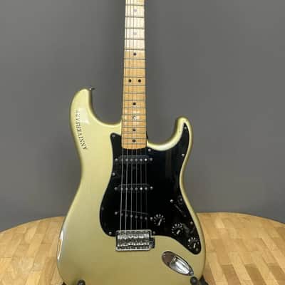 Fender Stratocaster  Silver  Anniversary Guitar  1979 image 2