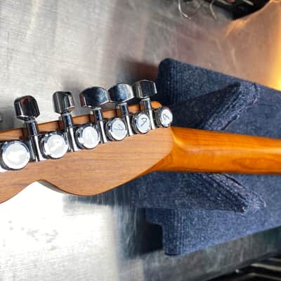 New Custom 63 64 American Telecaster Sonic Blue Nitro Satin Roasted Maple image 12