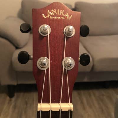 Lanikai LUTU-21T Tenor Tuna-Uke Ukulele, Mahogany image 4