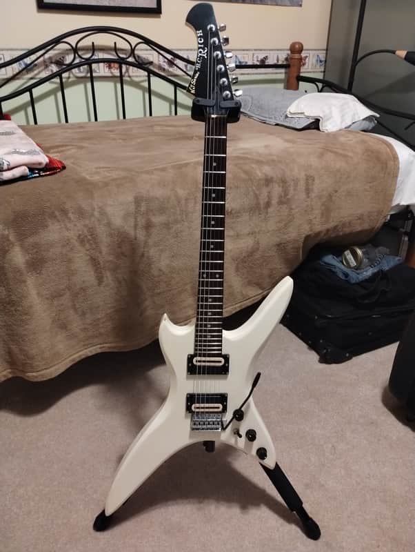 B.C. Rich NJ Series Stealth 1984 - White | Reverb