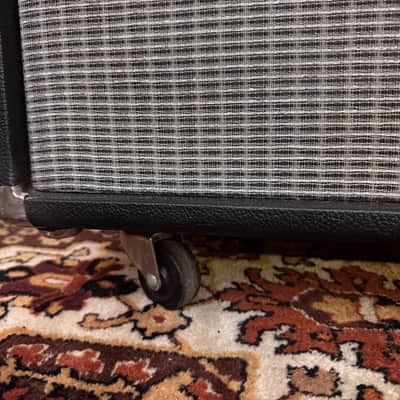 Vintage 1990s Fender Twin Amp Blackface 2x12 Valve Amplifier Combo w/ Footswitch image 5