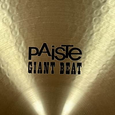 18" Paiste Giant Beat Multifunctional Crash Ride Cymbal 1310g *Video* image 3
