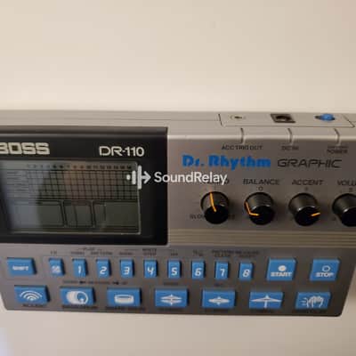 Boss DR-110 - Drum Machine - Case Included - Manual Included - Tested image 13