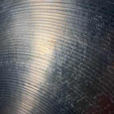 Vintage 70's/80's Zildjian 20" A Crash Ride (2084g. Bag 3) image 3