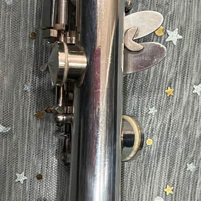 Selmer Depose Metal Silver Bb 1930 - Silver Clarinet image 9