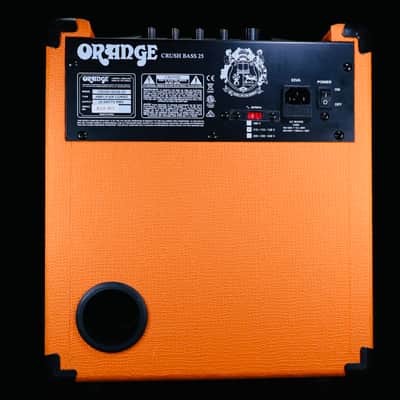 Orange Crush Bass 25 25-Watt 1x8" Bass Combo 2016 - Present - Orange image 4