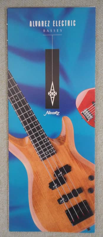 Alvarez Villian Bass Brochure 1995 image 1