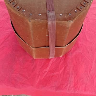 Rare Vintage Sonor Z 6012 Original Vulkanfiber Drum Case 12"x12" — Horst Link Era (Made in Germany) image 10