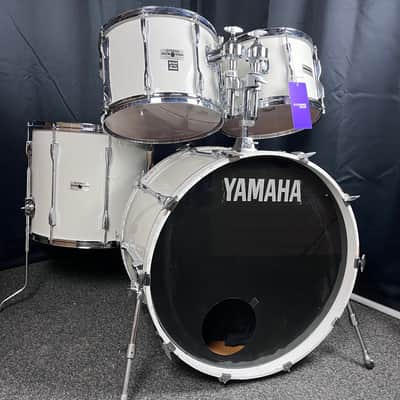 Yamaha recording custom 1981 24-13-14-18 shell set - White image 1