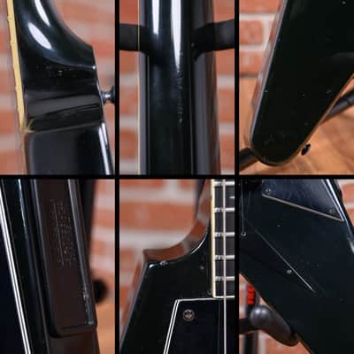 Gibson Flying V V90 Ebony 1988 w/OHSC image 16