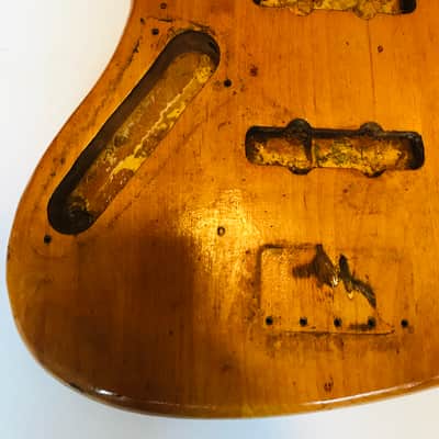 Fender Jazz Bass Lefty Body 1965 - 1969 Natural Refin FINAL PRICE DROP! Priced to sell ! image 2