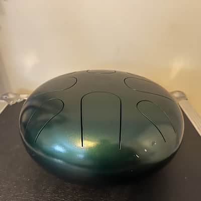 Pearl PMTD8AM/689 10" 8 Note Tongue Drum - A Minor 2010s - Green Burst image 5