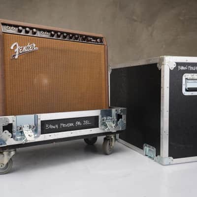 1962 Fender Pro Amp 6G5-A 1x15" Combo w/ JBL D130 & Flight Case #59044 image 3