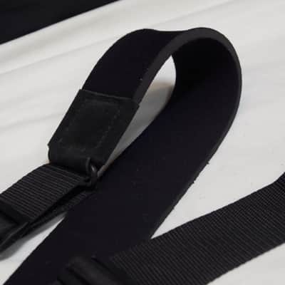 PERRI'S Neoprene black guitar strap NEW comort flex most comfotable image 4