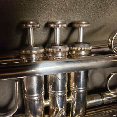 Bach Stradivarius 180S37 Silver Trumpet--Chem Cleaned & Serviced! image 13