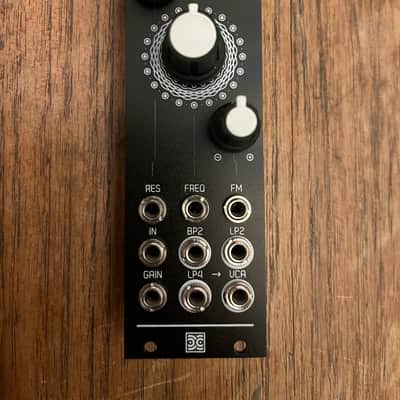 Mutable Instruments Ripples Clone 8HP Eurorack Module Black Aluminium Panel image 1