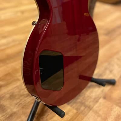 2021 Gibson Les Paul Classic HH Electric Guitar in Transparent Red w/ Gibson OHSC image 20