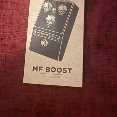 Moog Minifooger MF Boost 2010s - (Boxed With Manual) image 9