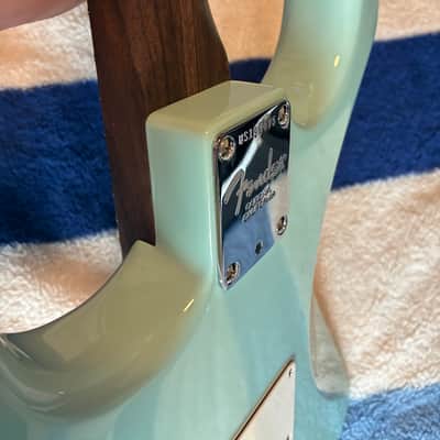 Fender Limited Edition American Professional Stratocaster with Rosewood Neck 2017 - Daphne Blue image 6