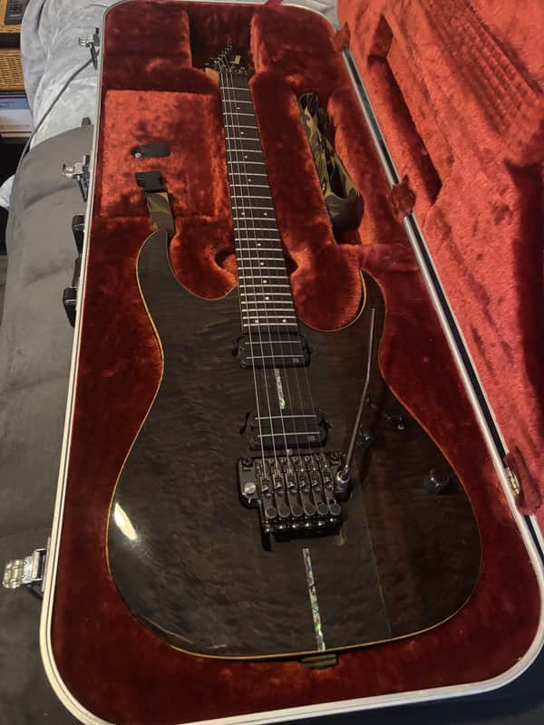 Ibanez RG3620Z Prestige Himalayan Black | Reverb