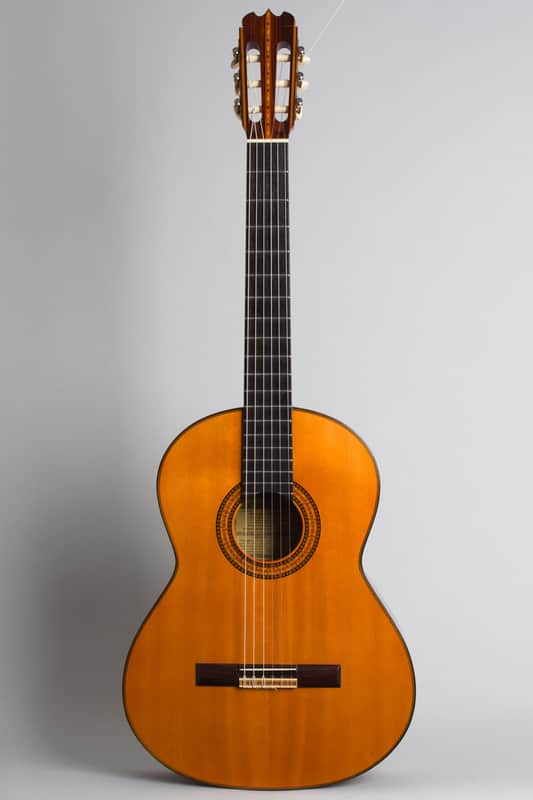 Hernandis  Grade #2 Classical Guitar (1973), ser. #0805, black tolex hard shell case. image 1
