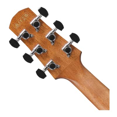Used Ibanez AAD54E Acoustic-Electric Guitar - Open Pore Mahogany Sunburst image 5