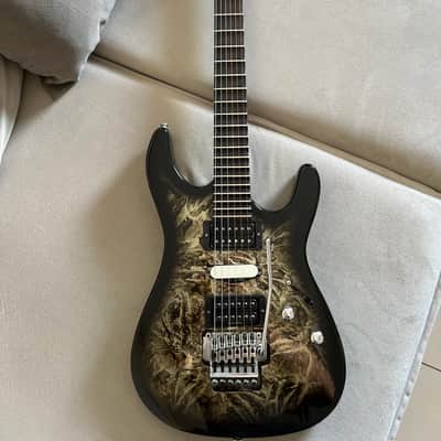 Custom Luthier  Super Strat Handmade – Brazilian Rosewood 2006 - Artistic Gloss – Green/Gold/Black Marble image 13