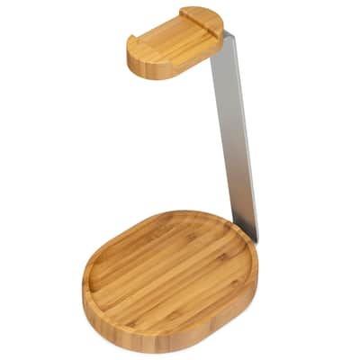 Knox Gear Wooden Headphone Stand (Bamboo Brown) image 9