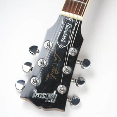 1998 Gibson Les Paul Standard Double Cut Amber Flame Maple Top Original Case 7 lbs 1 oz 60's 1960's Neck Profile image 16